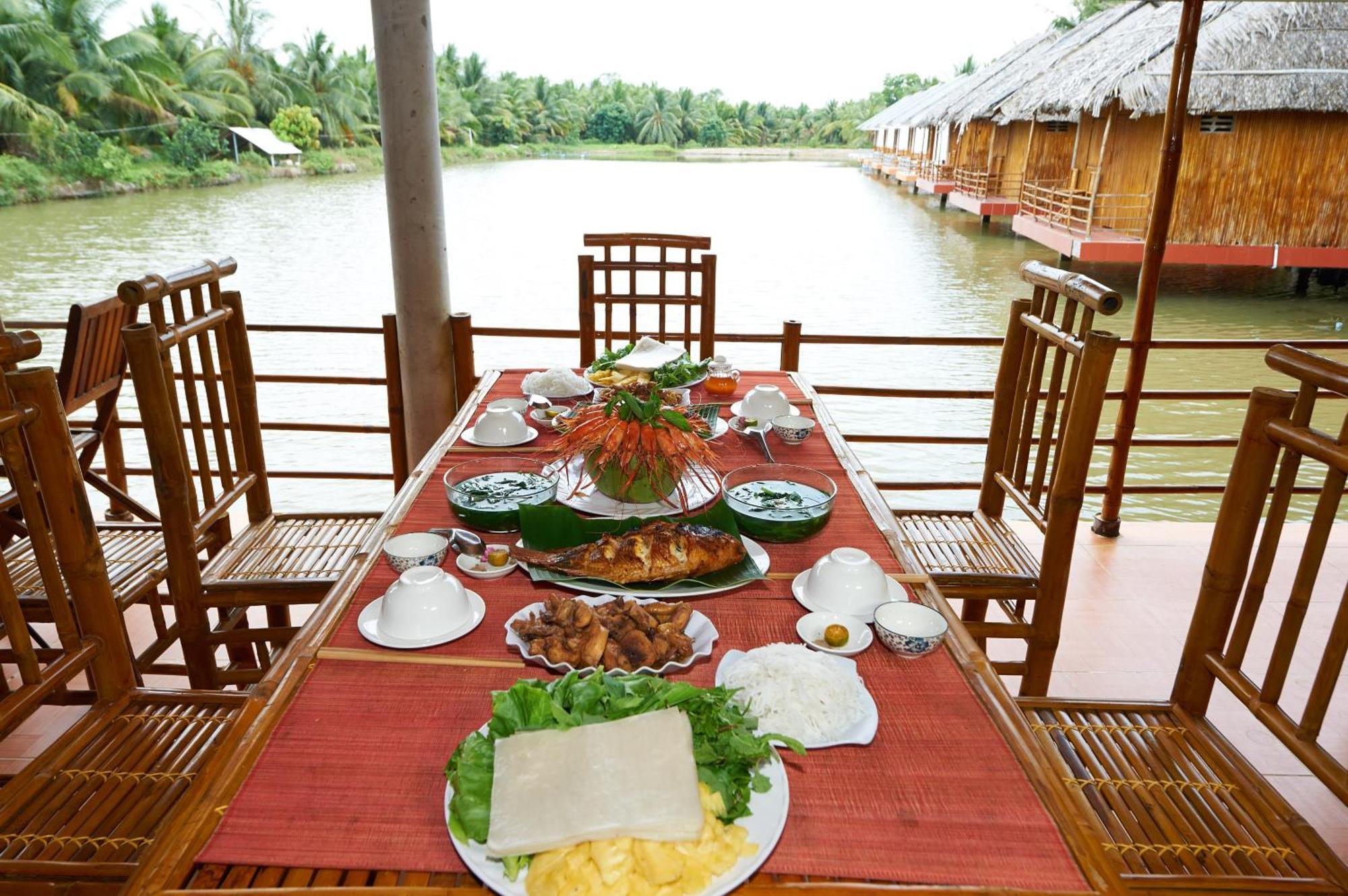Tra Vinh Lodge Nguyệt Hạng Kültér fotó